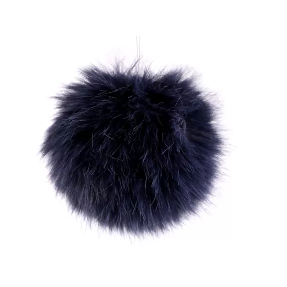 Műszőrme pompom pánttal Ø11 cm - 10 párizsikék (6 db-os csomagolás) Műszőrme pompom pánttal Ø11 cm - 10 párizsikék (6 db-os csomagolás)