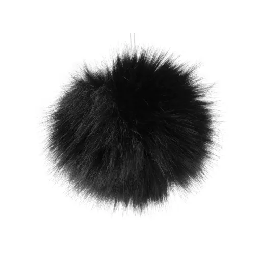 Műszőrme bojt pánttal Ø11 cm