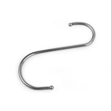 Fém horog 10 cm - nikkel (100 db-os csomagolás)