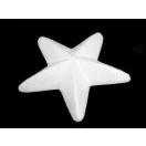 Csillag 3D Ø14 cm polisztirol - fehér (10 db-os csomagolás) Csillag 3D Ø14 cm polisztirol - fehér (10 db-os csomagolás)