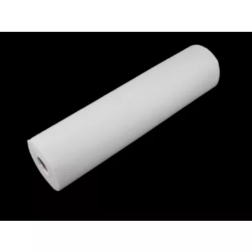   Filc anyag 50 cm - 1 (F31) fehér gyöngyös (10 m-os csomagolás)