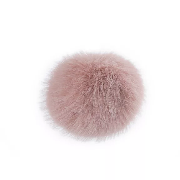 Műszőrme pompom pánttal Ø6 mm - 3 púderrózsaszín (6 db-os csomagolás) Műszőrme pompom pánttal Ø6 mm - 3 púderrózsaszín (6 db-os csomagolás)