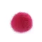 Műszőrme pompom pánttal Ø6 mm - 5 pink (6 db-os csomagolás)