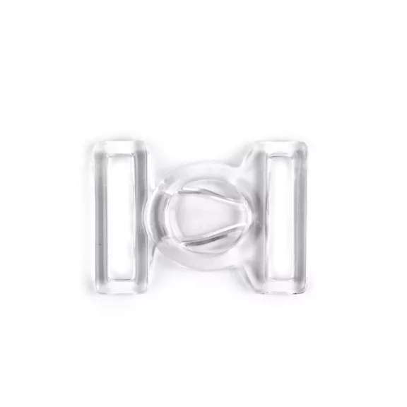Fürdőruha kapocs szélessége 16 mm műanyag - 1 Transparent (20 pár) Fürdőruha kapocs szélessége 16 mm műanyag - 1 Transparent (20 pár)