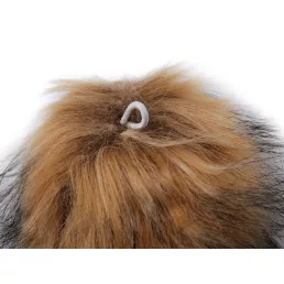 Műzőrme bojt pánttal Ø11 cm