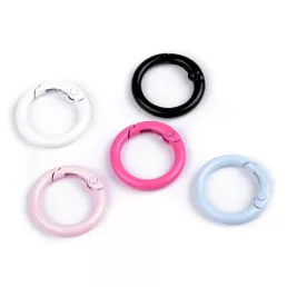 Gömbölyű karabiner lakkozott Ø25 mm