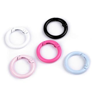 Gömbölyű karabiner lakkozott Ø25 mm