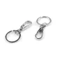 Fém karabiner kulcskarikával