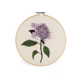 Hímző készlet mintával, növények