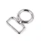 Fém forgós karabiner 25 mm-es befűző