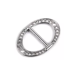Design kapocs csiszolt kövekkel bújtató 19 mm