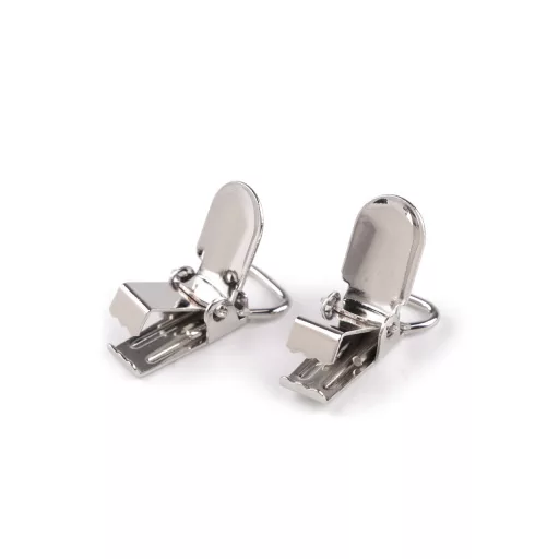 Nadrágtartó csipesz széles 10 mm