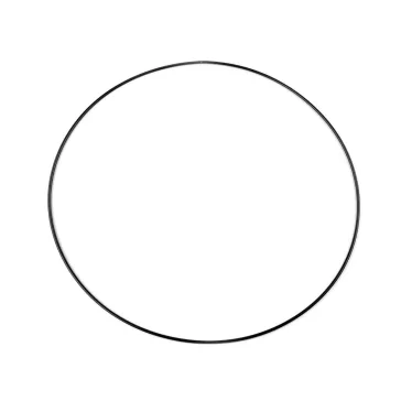   Fém karika Ø71 cm lakkozott - 2 fekete (3 db-os csomagolás)