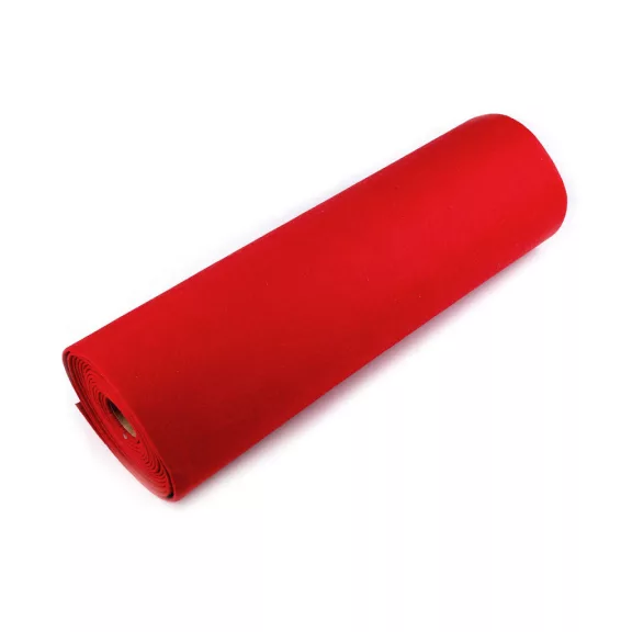 Filc anyag 50 cm - 2 (F01) piros (5 m-es csomagolás) Filc anyag 50 cm - 2 (F01) piros (5 m-es csomagolás)