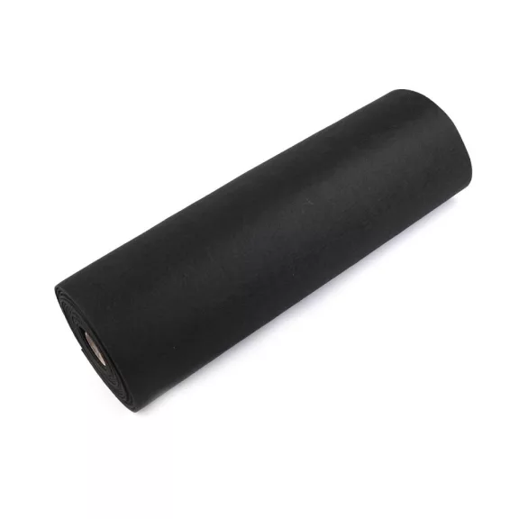 Filc anyag 50 cm - 7 (F77) fekete (10 m-os csomagolás) Filc anyag 50 cm - 7 (F77) fekete (10 m-os csomagolás)