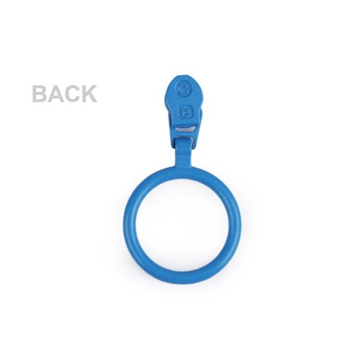 Futó spirálos cipzárhoz No 4 színes karikákkal