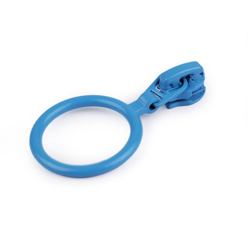 Futó spirálos cipzárhoz No 4 színes karikákkal