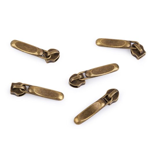 Futó spirálos cipzárhoz No 5 díszes