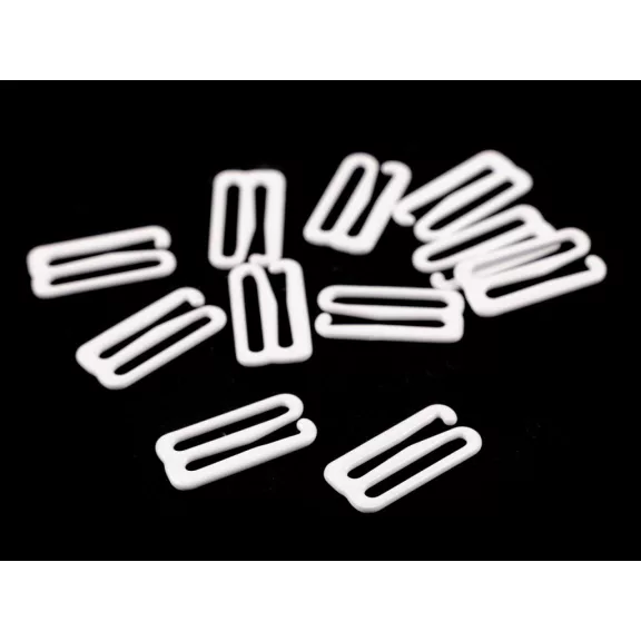 Ruha horo szélessége 18 mm fém - 1 fehér (50 db-os csomagolás) Ruha horo szélessége 18 mm fém - 1 fehér (50 db-os csomagolás)