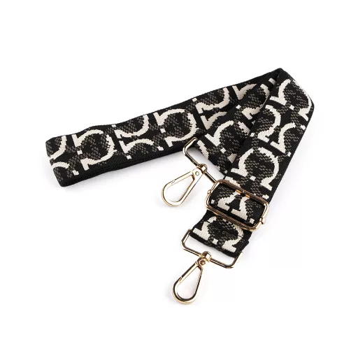 Textil fül / pánt táskára karabinerrel szélessége 3,8 cm