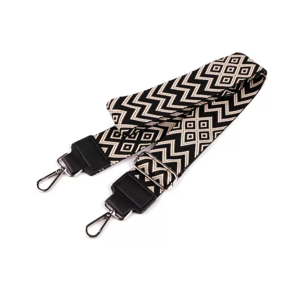 Textil fül / pánt táskára karabinerrel szélessége 5 cm - 9 fekete (5 db-os csomagolás) Textil fül / pánt táskára karabinerrel szélessége 5 cm - 9 fekete (5 db-os csomagolás)