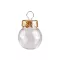 Gömb dízítésre Ø4 cm - 2 Transparent arany (10 db-os csomagolás)