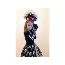 Maszkabáli jelmez - halloween, csontváz - fekete (3 szett) Maszkabáli jelmez - halloween, csontváz - fekete (3 szett)