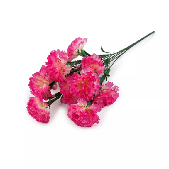 Mű csokor karafiát - 7 (44 cm) pink (1 db-os csomagolás) Mű csokor karafiát - 7 (44 cm) pink (1 db-os csomagolás)