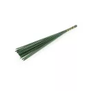 Florisztikus műanyag ág / drót hossza 20 cm - élénkzöld (30 db-os csomagolás)