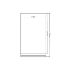 PP zacskó ragasztó felülettel 7x10 cm - átlátszó (3000 db-os csomagolás)