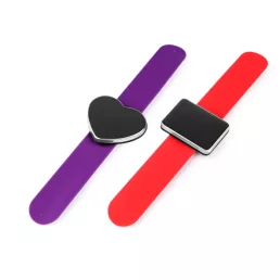 Mágneses tűpárna kézre - szív, téglalap