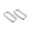 Bújtató szélessége 25 mm - 1 (25x9 mm) vil. nikkel (20 db-os csomagolás)