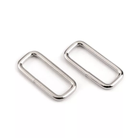 Bújtató szélessége 25 mm - 1 (25x9 mm) vil. nikkel (100 db-os csomagolás) Bújtató szélessége 25 mm - 1 (25x9 mm) vil. nikkel (100 db-os csomagolás)