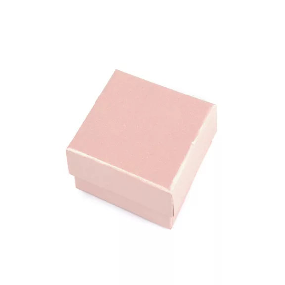 Ékszeresdoboz 5,5x5,5 cm - 1 púderrózsaszín gyöngyház (36 db-os csomagolás) Ékszeresdoboz 5,5x5,5 cm - 1 púderrózsaszín gyöngyház (36 db-os csomagolás)