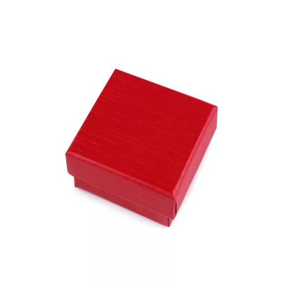 Ékszeresdoboz 5,5x5,5 cm - 3 piros (2 db-os csomagolás) Ékszeresdoboz 5,5x5,5 cm - 3 piros (2 db-os csomagolás)