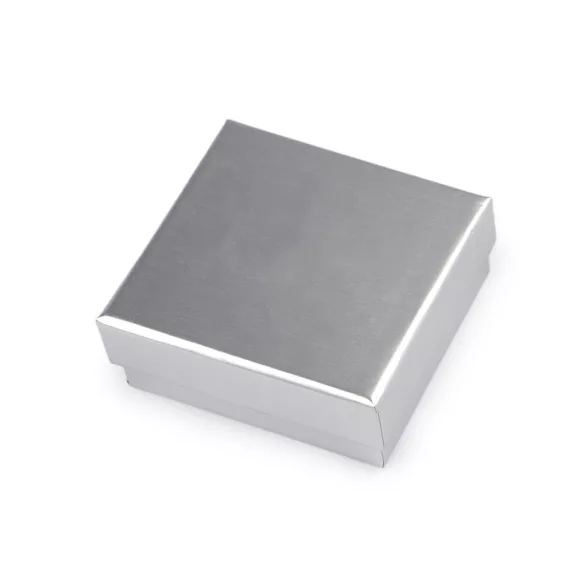 Ékszeresdoboz 9x9 cm - 4 ezüst (1 db-os csomagolás) Ékszeresdoboz 9x9 cm - 4 ezüst (1 db-os csomagolás)