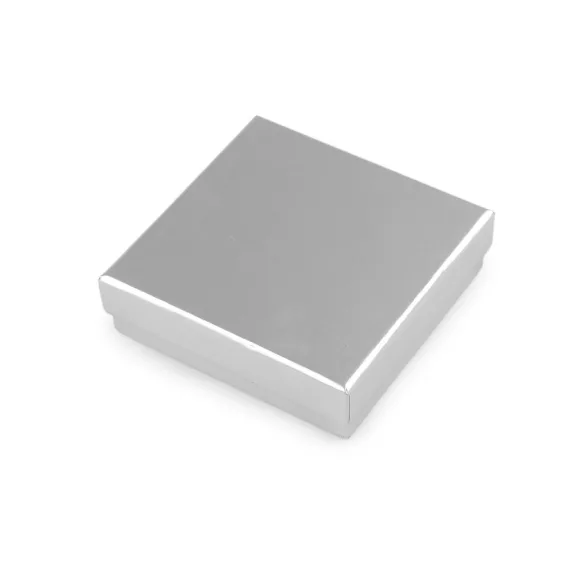 Ékszerdoboz 11x11 cm - 4 ezüst (1 db-os csomagolás) Ékszerdoboz 11x11 cm - 4 ezüst (1 db-os csomagolás)