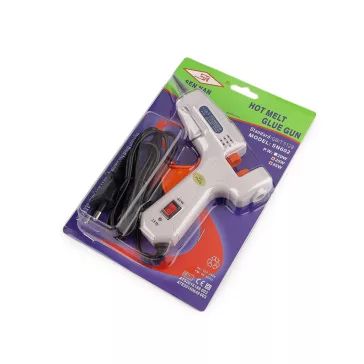   Ragasztópisztoly Ø7 mm hőmérséklet-szabályozással 25W / 45W - fehér (1 db-os csomagolás)