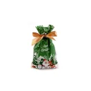 Élelmiszer zacskó atlasz szalaggal karácsonyi 12x17,5 cm - 4 élénkzöld (50 db-os csomagolás) Élelmiszer zacskó atlasz szalaggal karácsonyi 12x17,5 cm - 4 élénkzöld (50 db-os csomagolás)