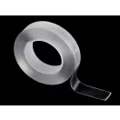 Nano ragasztószalag kétoldalú széles 3 cm - Transparent (1 db-os csomagolás)
