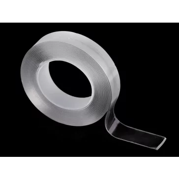   Nano ragasztószalag kétoldalú széles 3 cm - Transparent (1 db-os csomagolás)