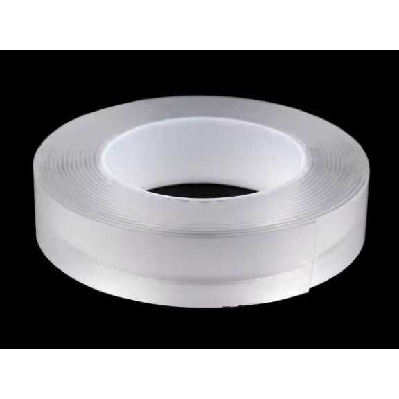 Nano ragasztószalag kétoldalú széles 3 cm - Transparent (3 db-os csomagolás) Nano ragasztószalag kétoldalú széles 3 cm - Transparent (3 db-os csomagolás)