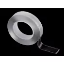 Nano ragasztószalag kétoldalú széles 3 cm - Transparent (3 db-os csomagolás) Nano ragasztószalag kétoldalú széles 3 cm - Transparent (3 db-os csomagolás)