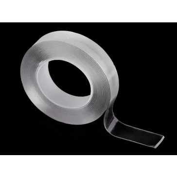   Nano ragasztószalag kétoldalú széles 3 cm - Transparent (3 db-os csomagolás)