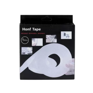   Nano ragasztószalag kétoldalú széles 3 cm - Transparent (3 db-os csomagolás)
