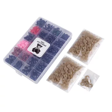 Szem készlet és orr biztosíték 420 sad - mix (3 szett)