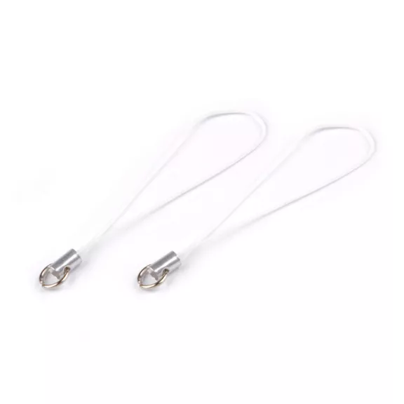 Pánt medálra karikával - 1 fehér (20 db-os csomagolás) Pánt medálra karikával - 1 fehér (20 db-os csomagolás)