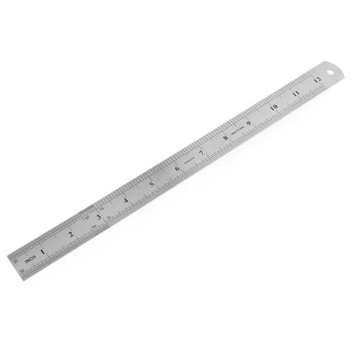 Fém vonalzó hossza 30 cm