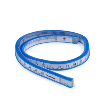   Rugalmas vonalzó hossza 40 cm, 50 cm, 60 cm - 3 (40 cm) kék (3 db-os csomagolás)