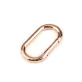 Karabiner ovális bújtató 25 mm